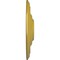 Ekena Millwork Traditional Ceiling Medallion (Fits Canopies up to 4"), Hand-Painted Rich Gold, 14 3/4"OD x 1 3/4"P CM14TRRGS - alternate 4